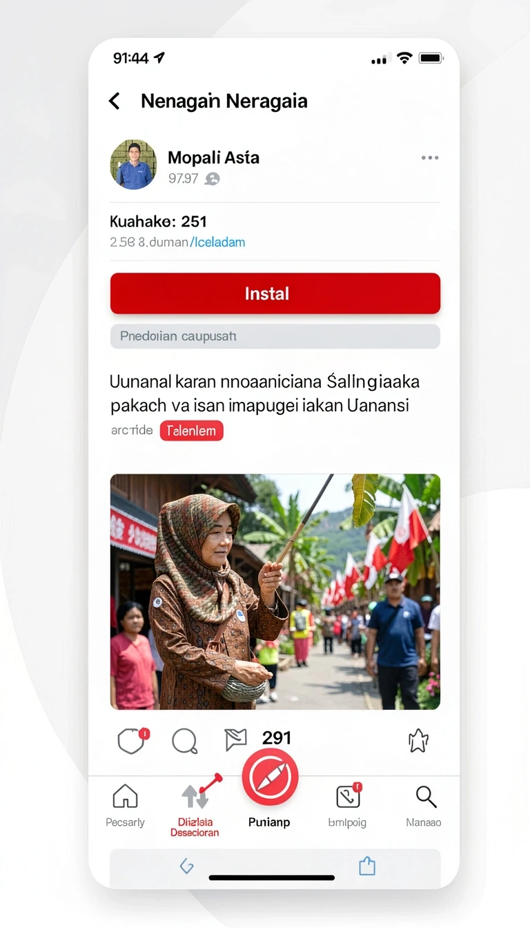 Pratinjau layar aplikasi Aplikasi paus4d Terpercaya untuk Android
