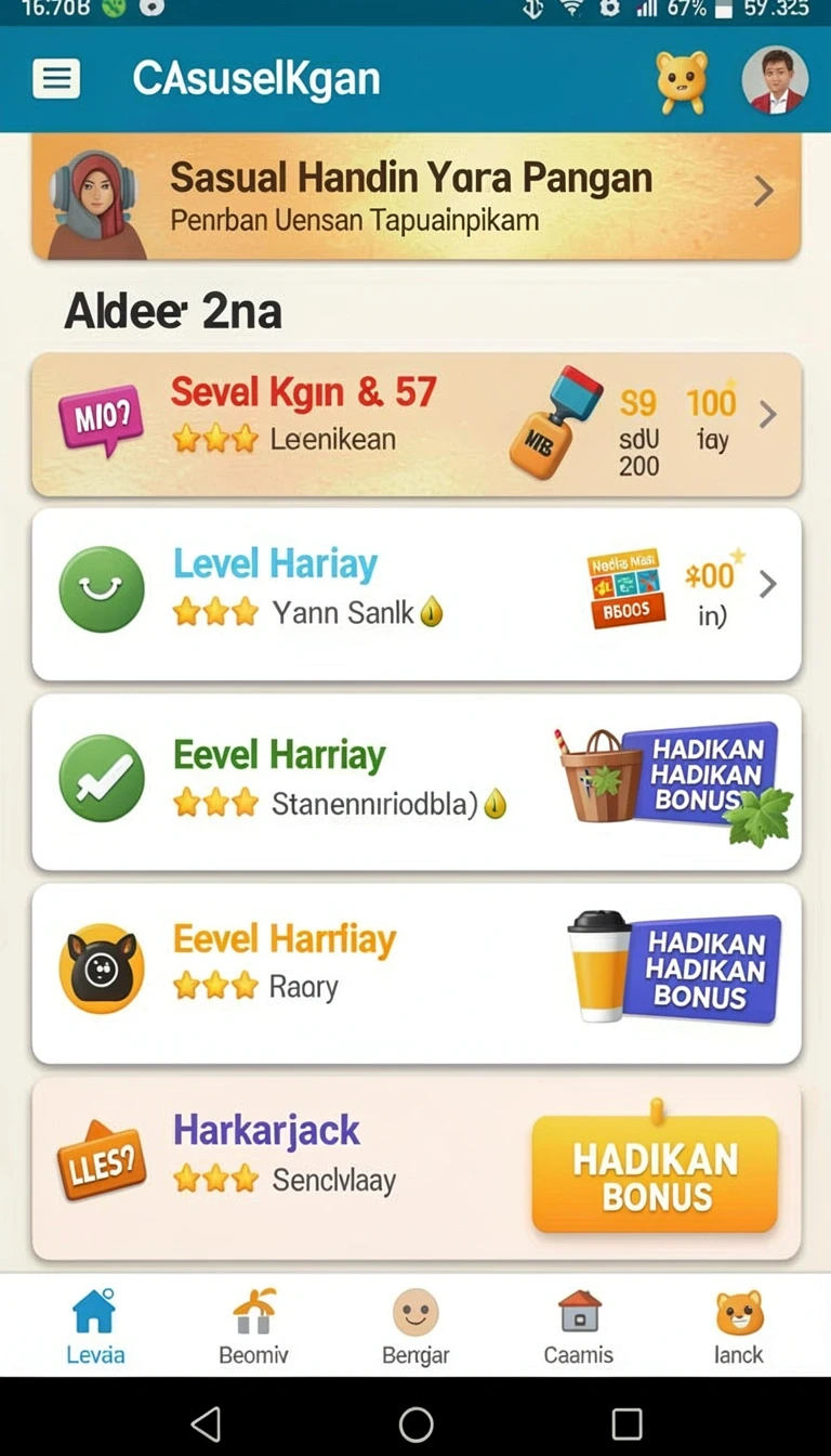 Pratinjau layar aplikasi Aplikasi paus4d Terpercaya untuk Android